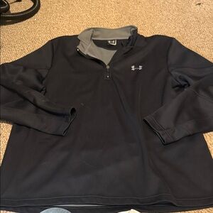 Under Armour Quarter-Zip Performance Jacket Black/Gray